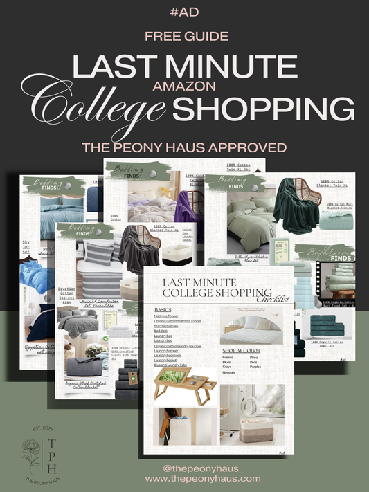 Free Guide: Last Minute College Amazon Shopping Guide
