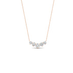 0.75 Carat Graduating Round Diamond Pendant