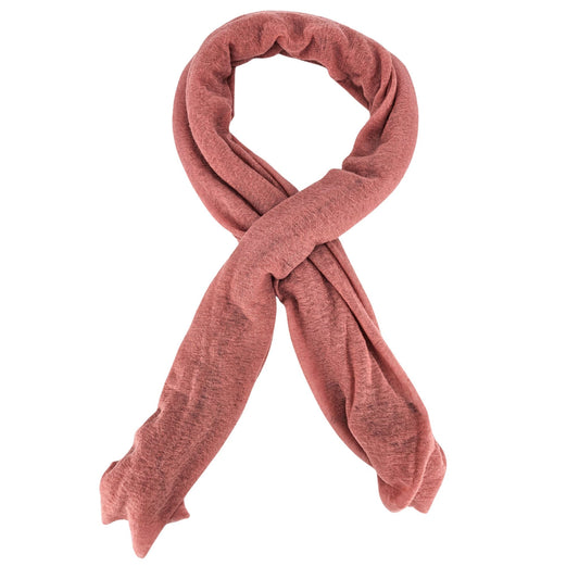 Blush Pink Small Cashmere Plain Scarf