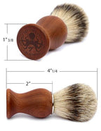 Rosewood shaving brush - The Peony Haus