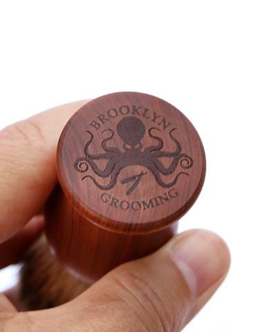 Rosewood shaving brush - The Peony Haus