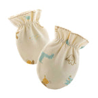 Hipzoo Organic Cotton Baby Mittens - 3-Pack Set - The Peony Haus