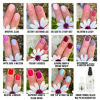 Honeybee Gardens Natural - Watercolors Nail Enamel - The Peony Haus