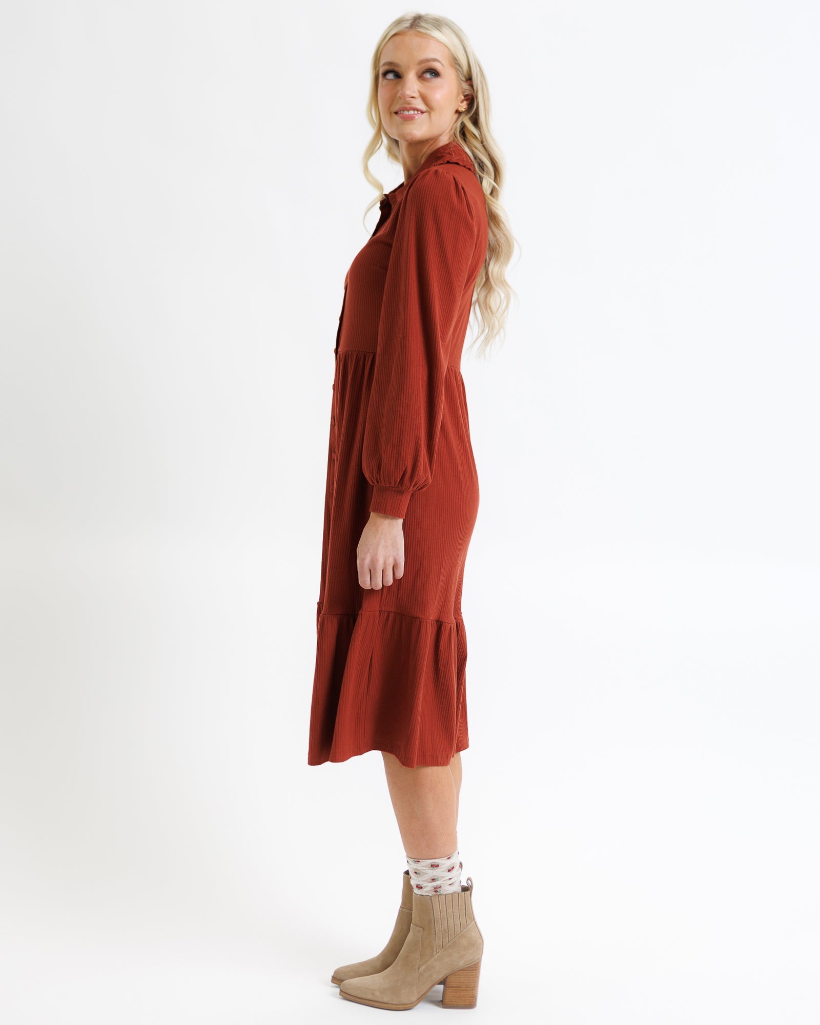 Lovely Layers Dress - 96% Cotton