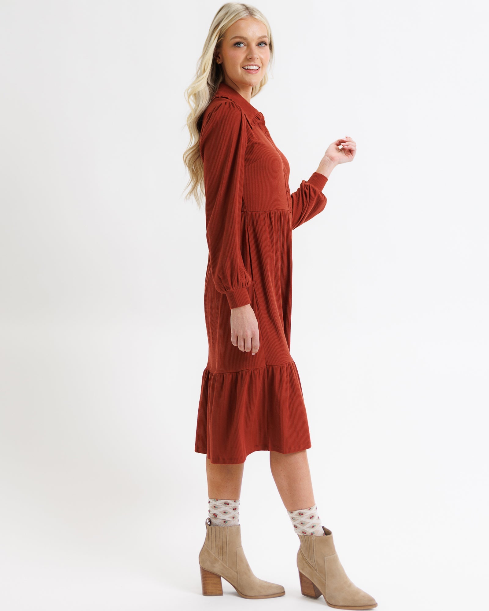 Lovely Layers Dress - 96% Cotton