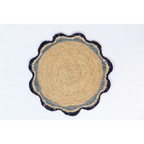 Garden Party Pinwheel Raffia Placemat, Set of 2, 4 and 6