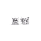 Princess Cut Diamond Stud Earring