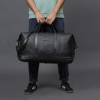 Runway Leather Travel Bag - The Peony Haus