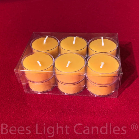 100 Pack of Clear Tealight Candle Boxes - Holds 12 Candles Per Box
