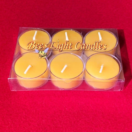100 Pack of Clear Tealight Candle Boxes - Holds 6 Candles Per Box