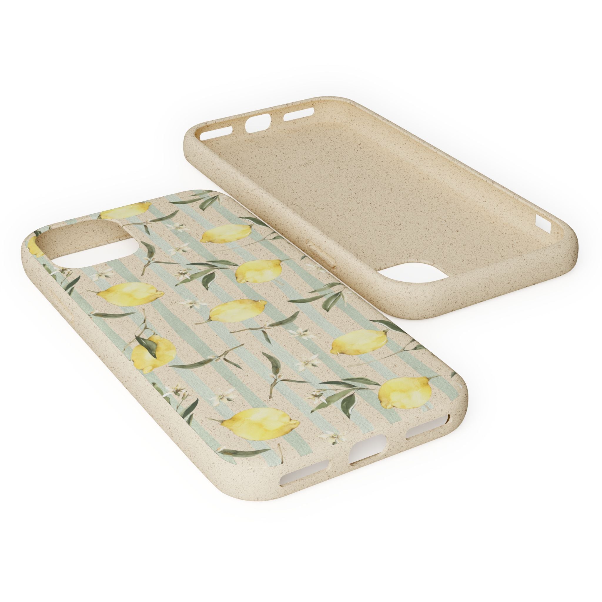 Plant based, biodegradable phone case - When life gives you lemons