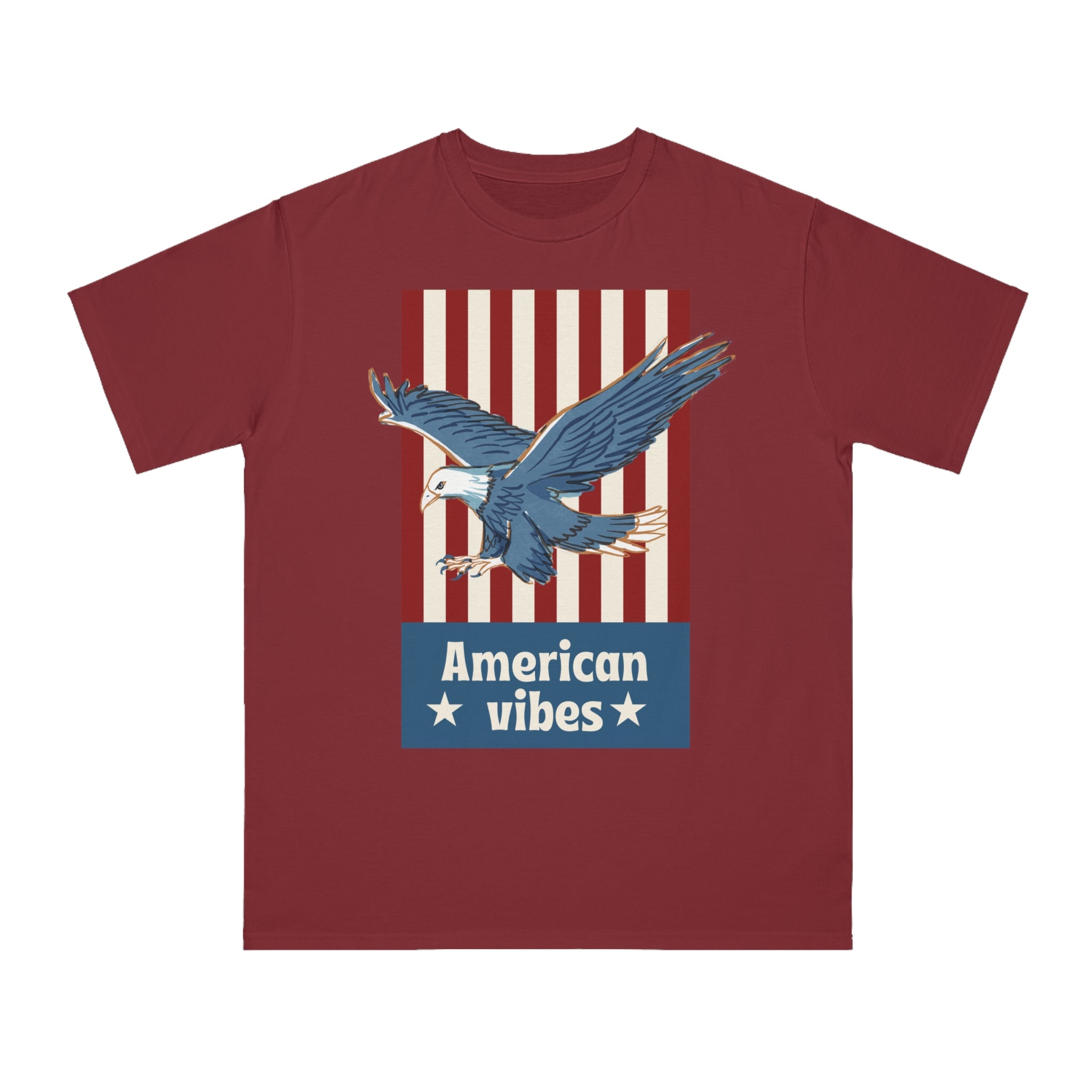 Organic Men's T-Shirt | American Vibes