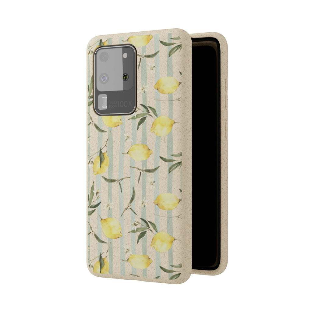 Plant based, biodegradable phone case - When life gives you lemons