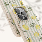 Plant based, biodegradable phone case - When life gives you lemons