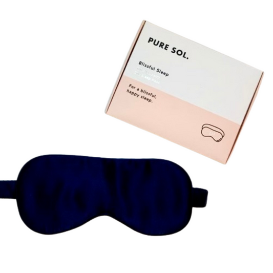 Blissful Sleep 100% Mulberry Silk Sleep Eye Mask - The Peony Haus