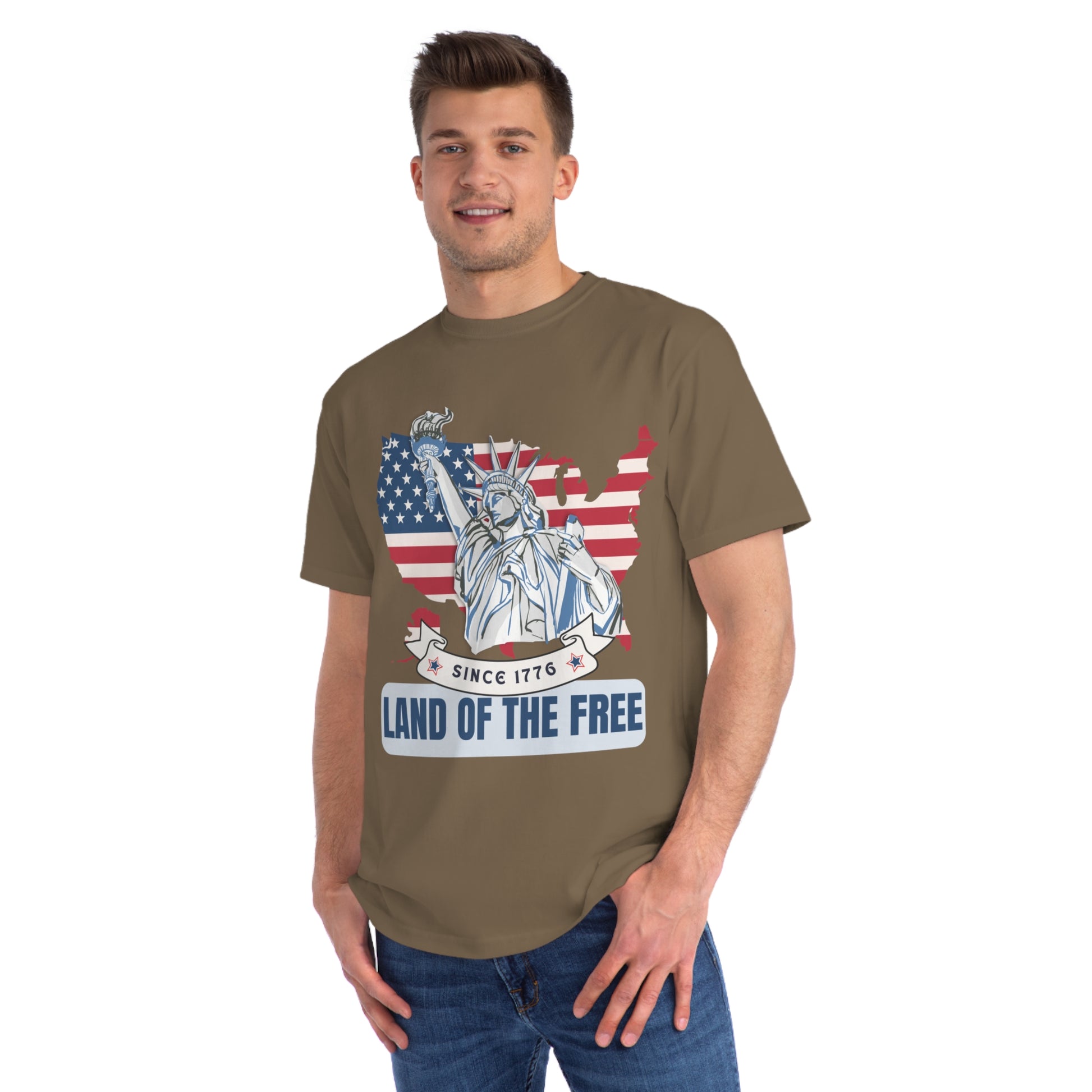 Organic Men's T-shirt - Land of The Free