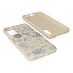 Eco-Friendly Phone Case, Plant based, Biodegradable Case, Shell Design for beach lovers