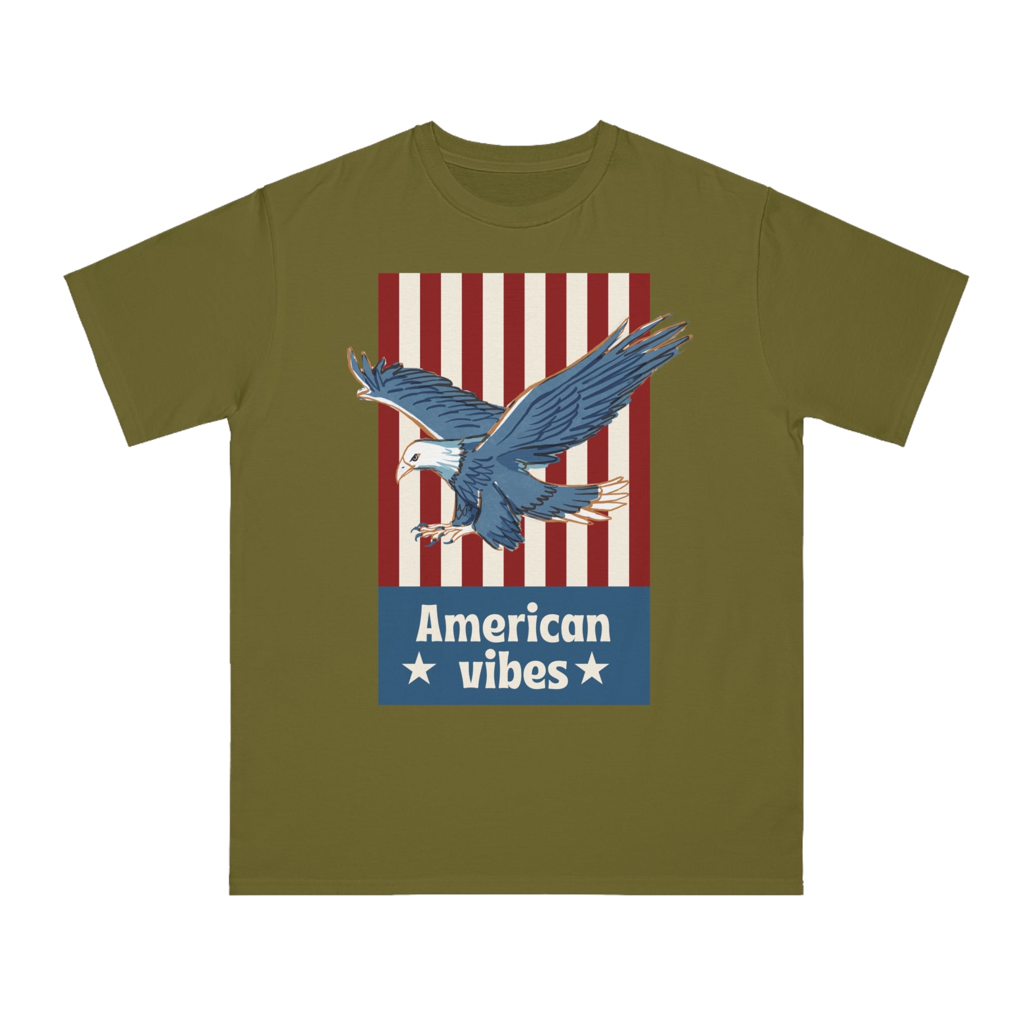 Organic Men's T-Shirt | American Vibes