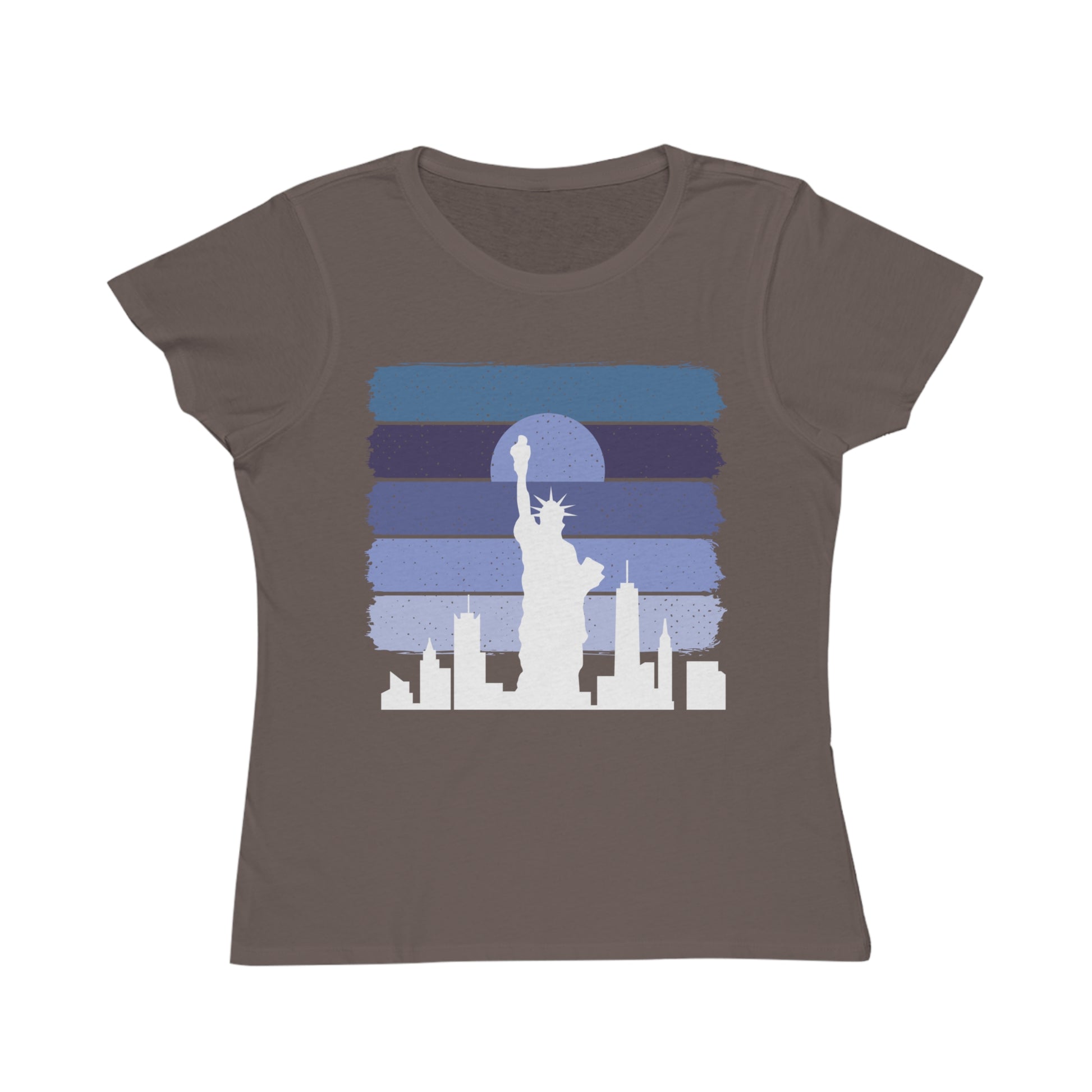 Liberty Skyline T-Shirt - Eco-Friendly Women's Tee - The Peony Haus