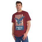 Organic Men's T-Shirt | American Vibes