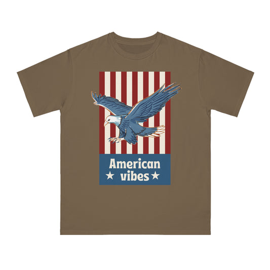 Organic Men's T-Shirt | American Vibes - The Peony Haus