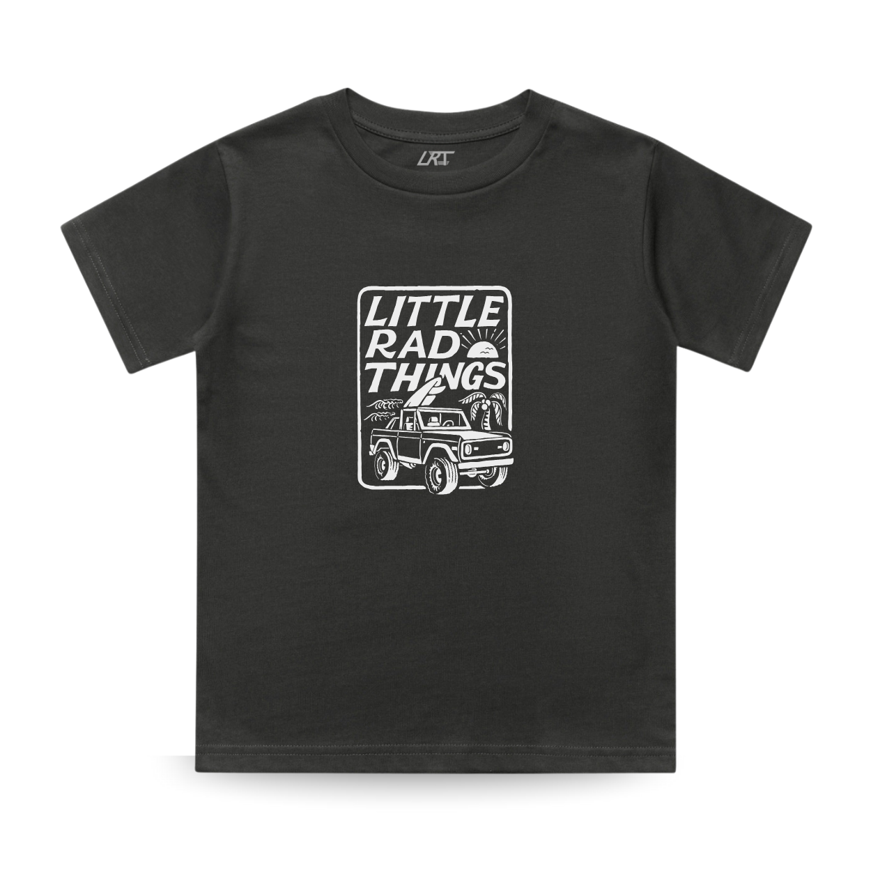 THE BRONCO LITTLE RAD THINGS TEE - COAL