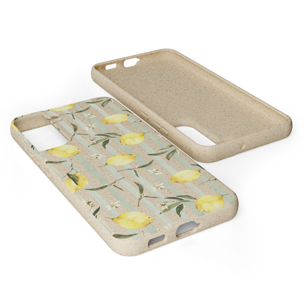 Plant based, biodegradable phone case - When life gives you lemons