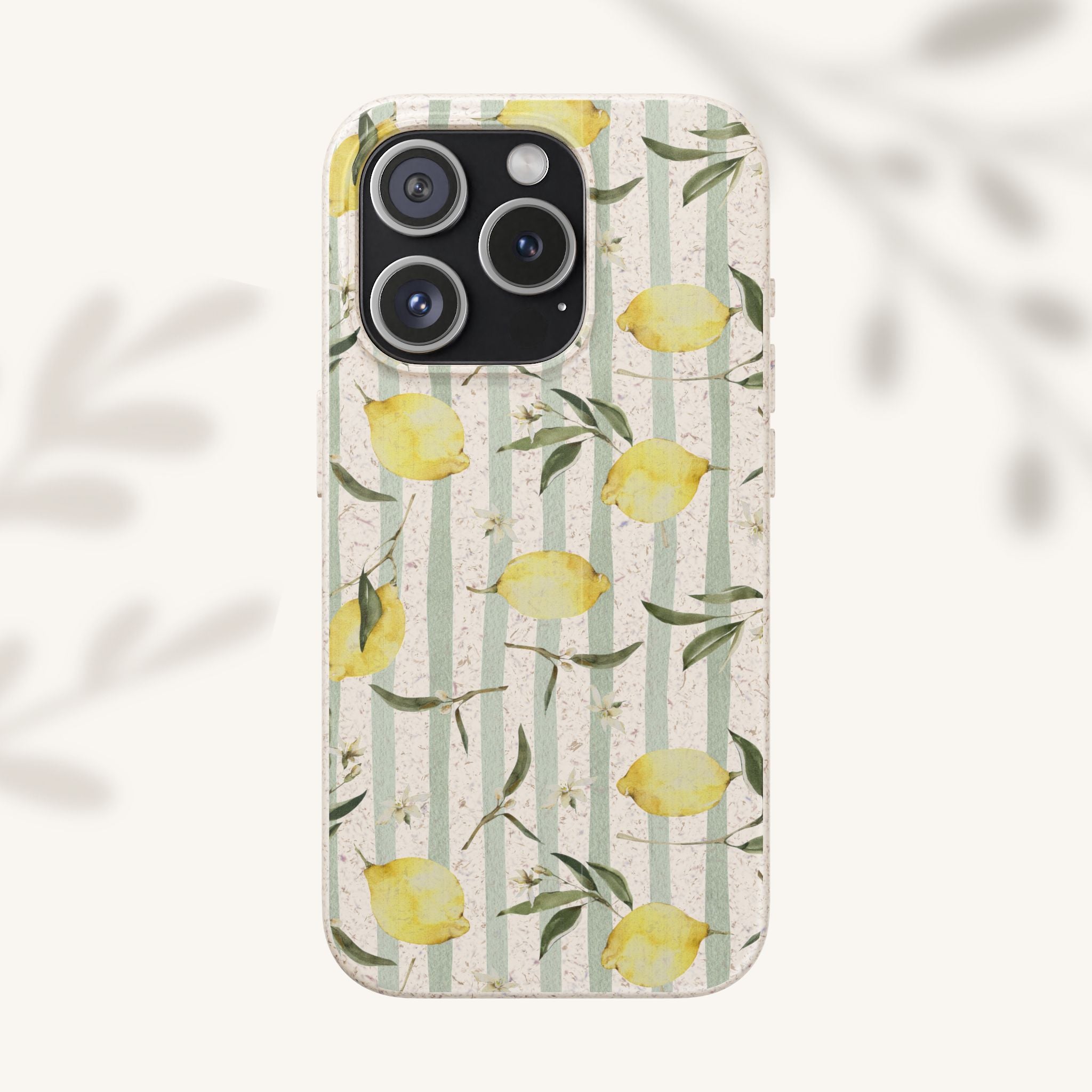 Plant based, biodegradable phone case - When life gives you lemons