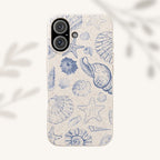 Eco-Friendly Phone Case, Plant based, Biodegradable Case, Shell Design for beach lovers