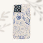Eco-Friendly Phone Case, Plant based, Biodegradable Case, Shell Design for beach lovers