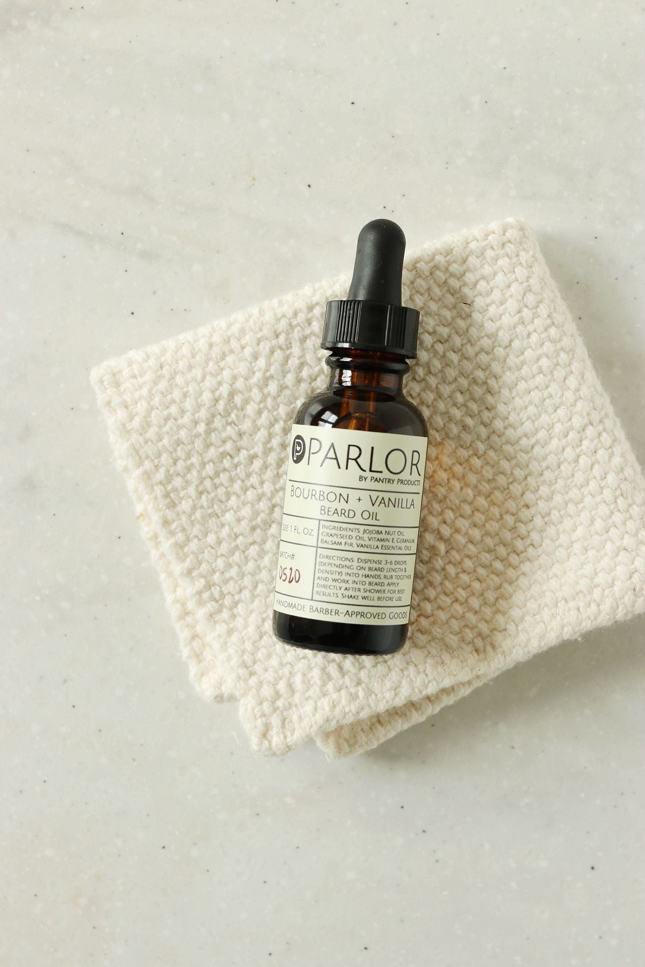 Bourbon, Fir + Vanilla Beard Oil - The Peony Haus