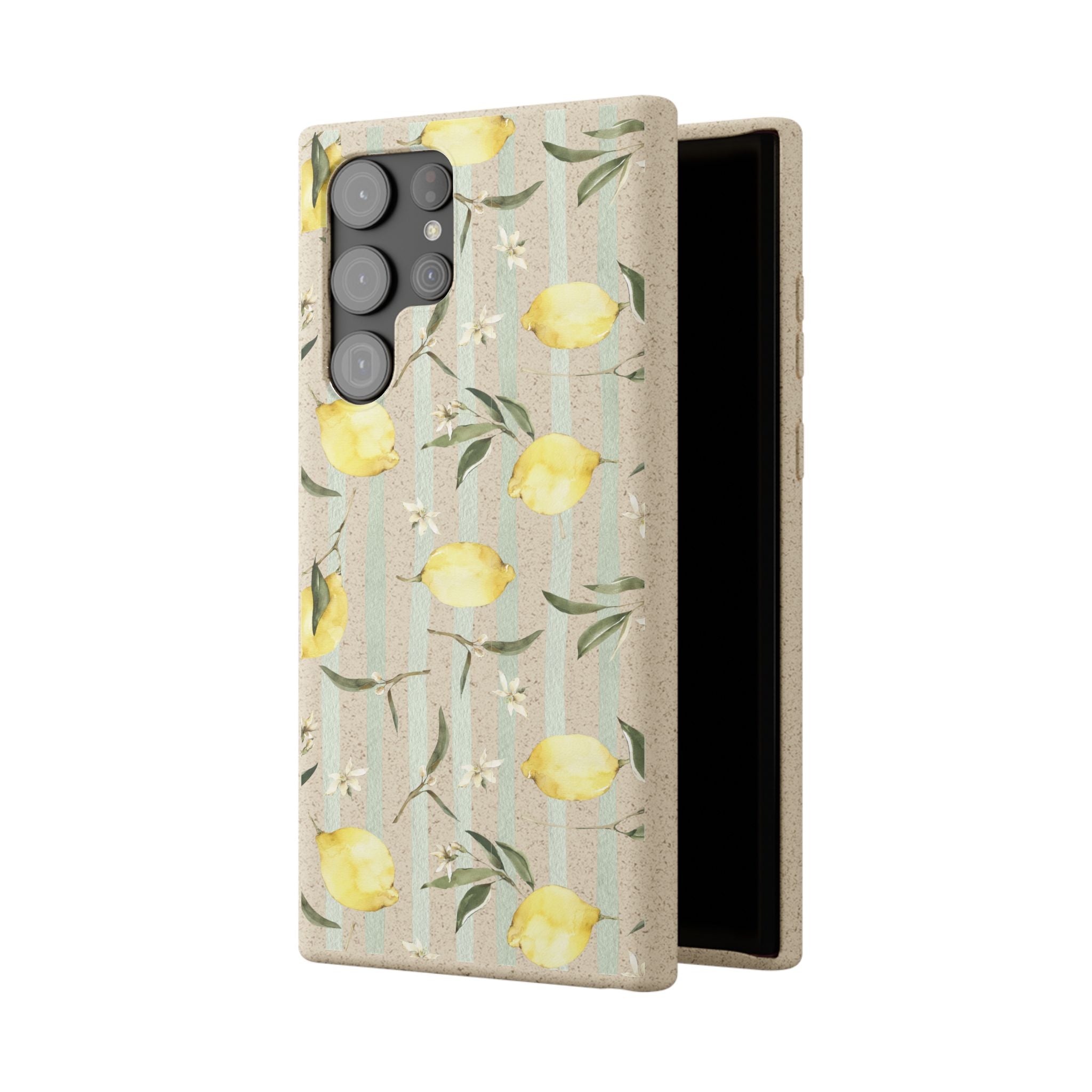 Plant based, biodegradable phone case - When life gives you lemons