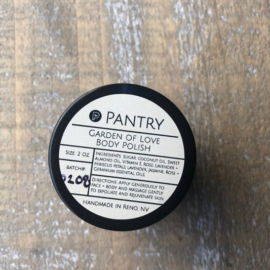 Garden of Love Body Polish - Exfoliating Sugar Scrub - The Peony Haus