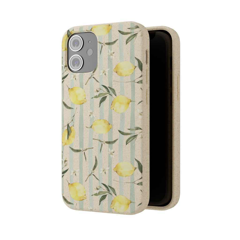 Plant based, biodegradable phone case - When life gives you lemons