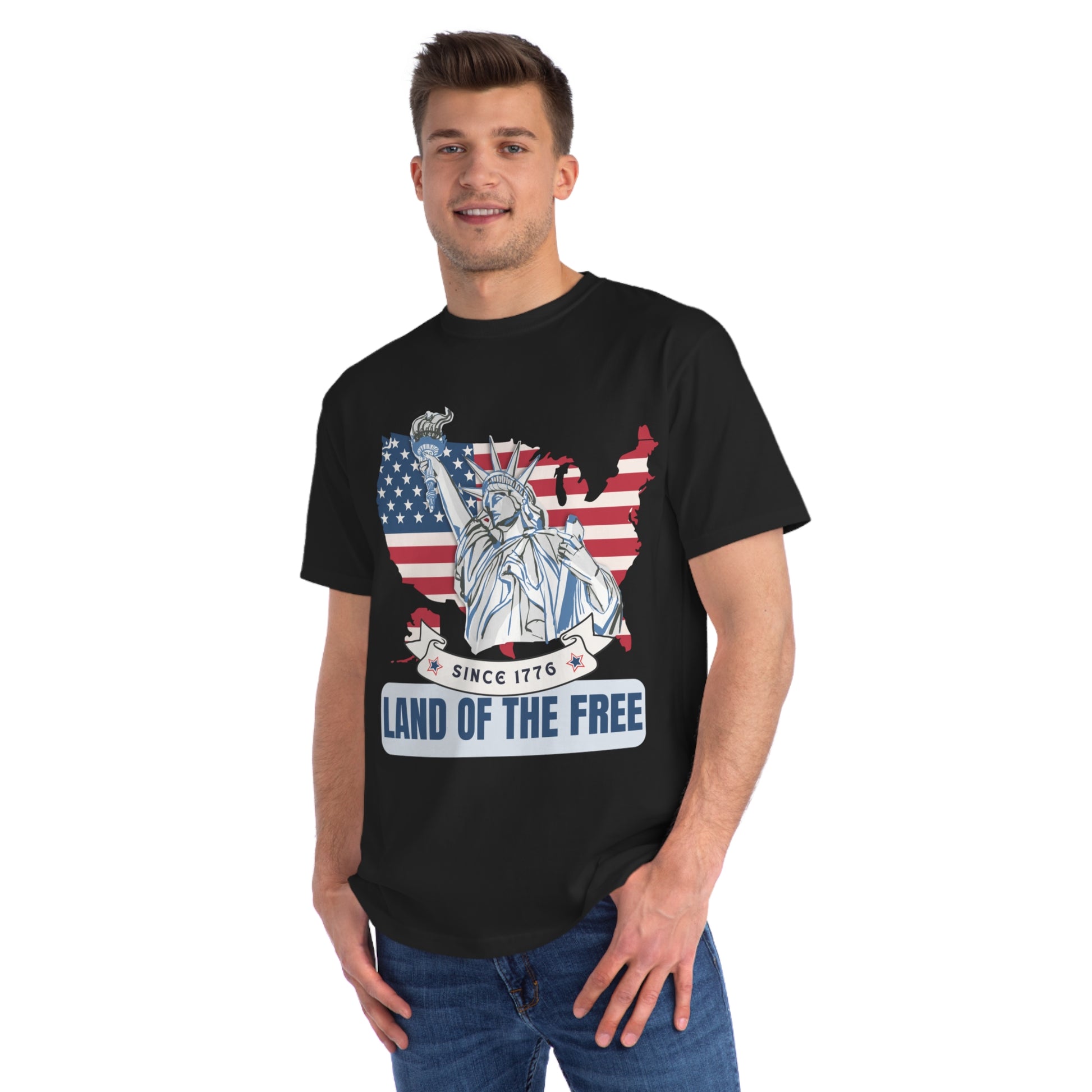 Organic Men's T-shirt - Land of The Free