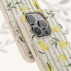 Plant based, biodegradable phone case - When life gives you lemons