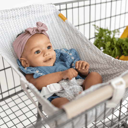 Baby Shopping Cart Hammock | Little Arrow Design - 97% cotton