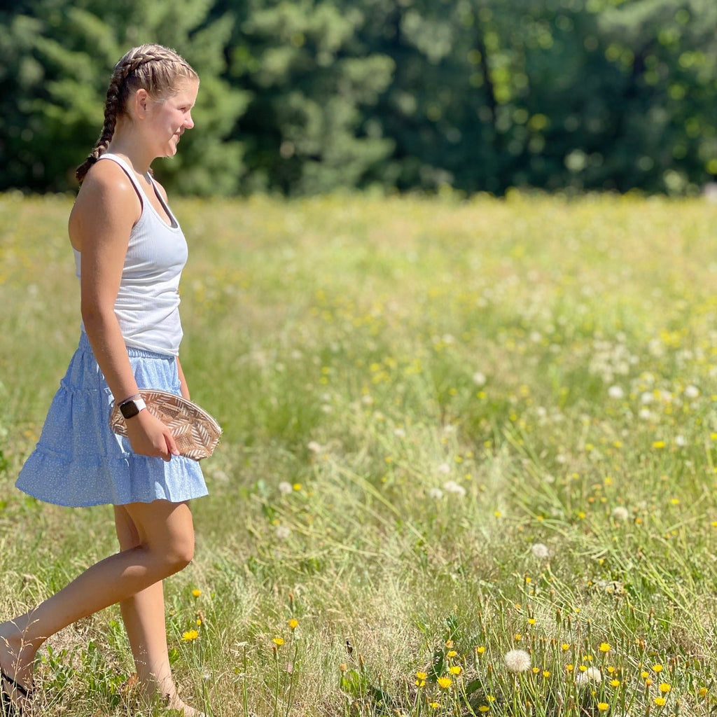 RULE BREAKER zippered pouch | CREAM