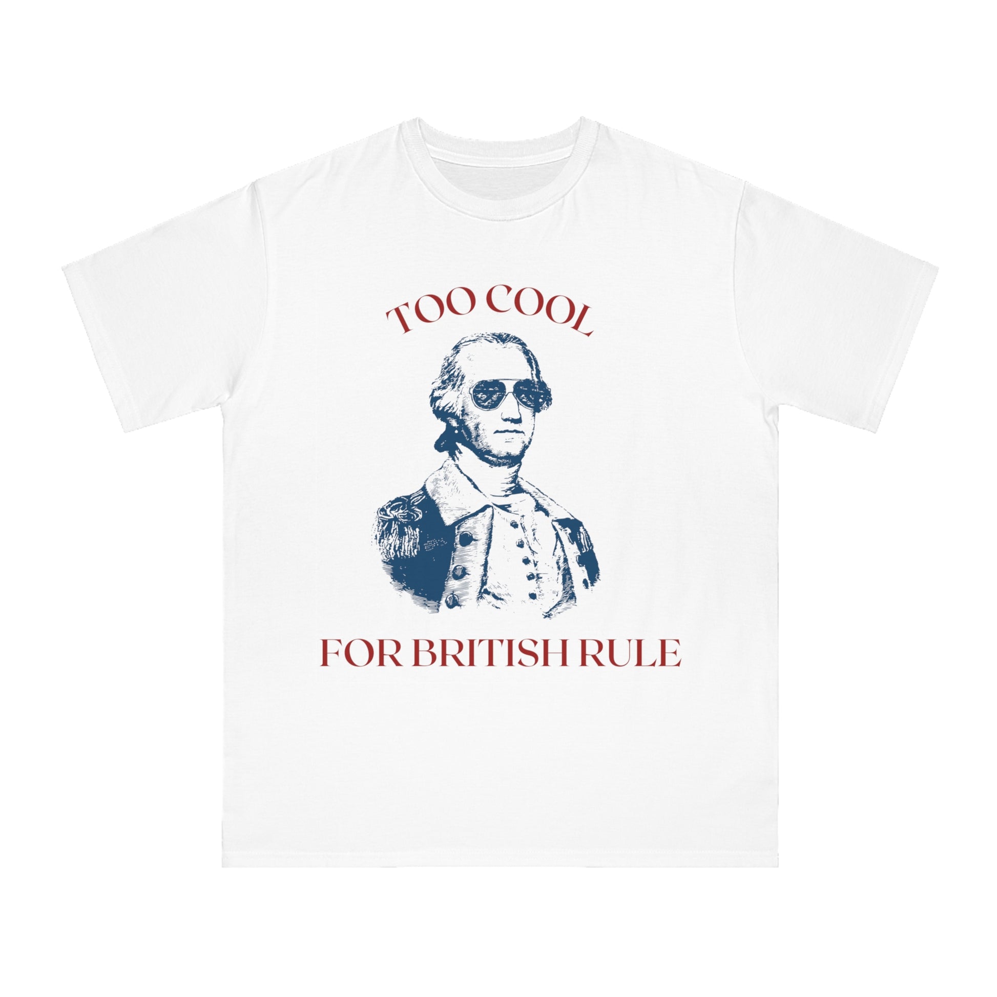 Organic Cotton Men's T-shirt - Too Cool for British Rule