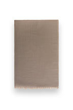 Beige Classic Lightweight Woven Cashmere Scarf