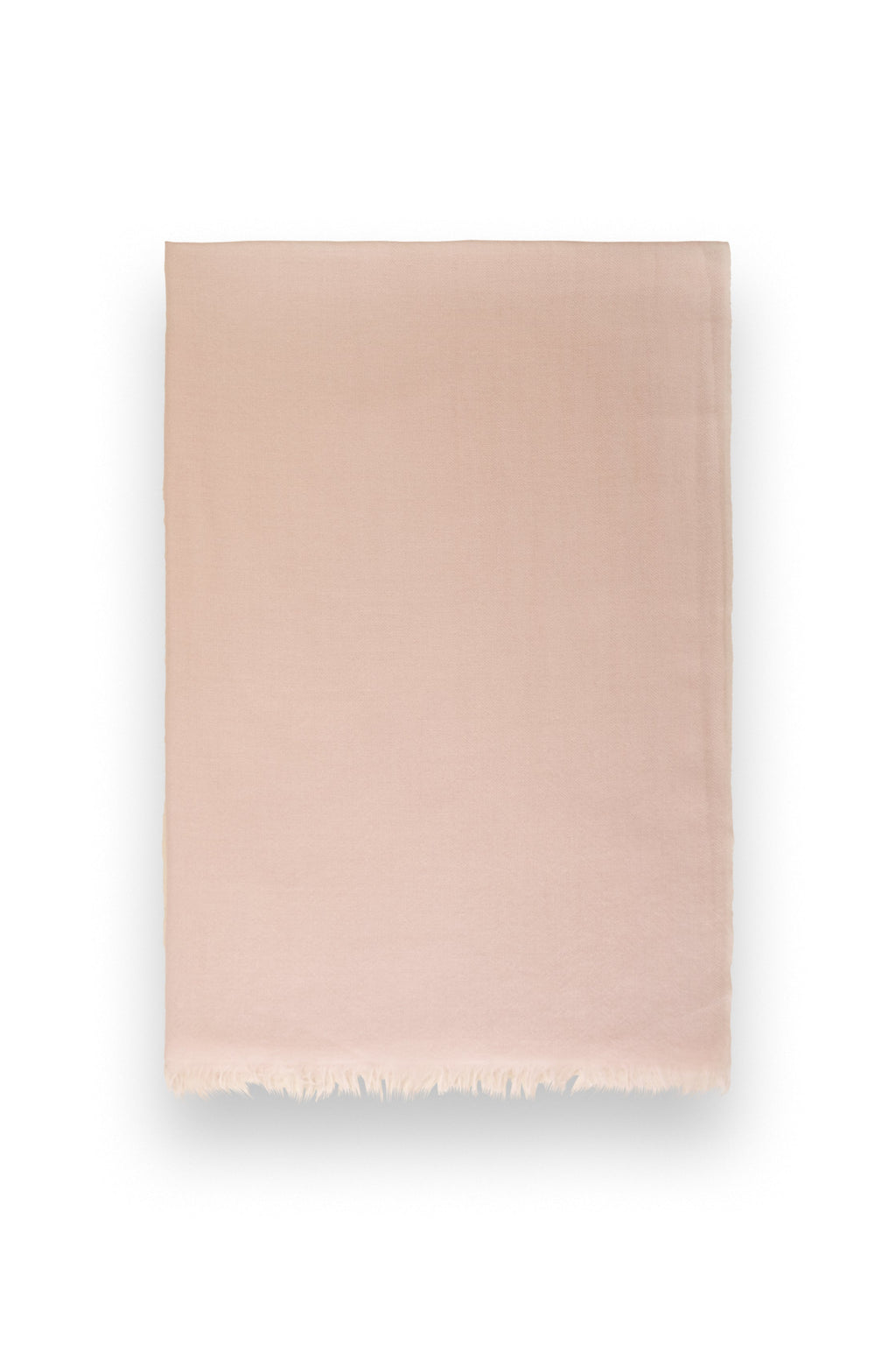 Beige Classic Lightweight Woven Cashmere Scarf