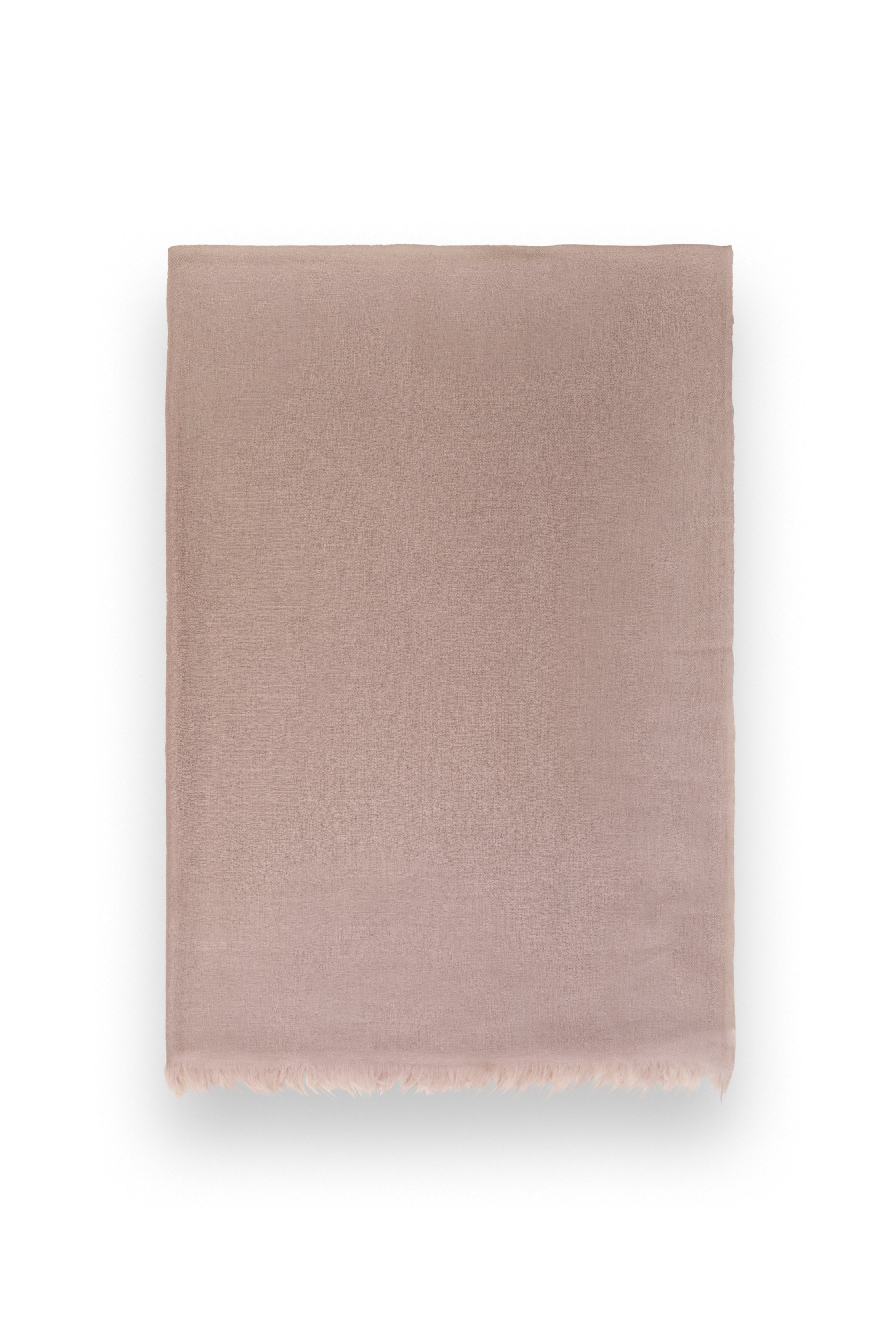 Beige Classic Lightweight Woven Cashmere Scarf