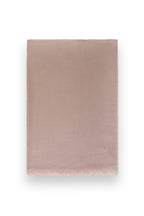 Beige Classic Lightweight Woven Cashmere Scarf