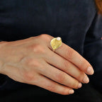 Pearl Leaf Ring