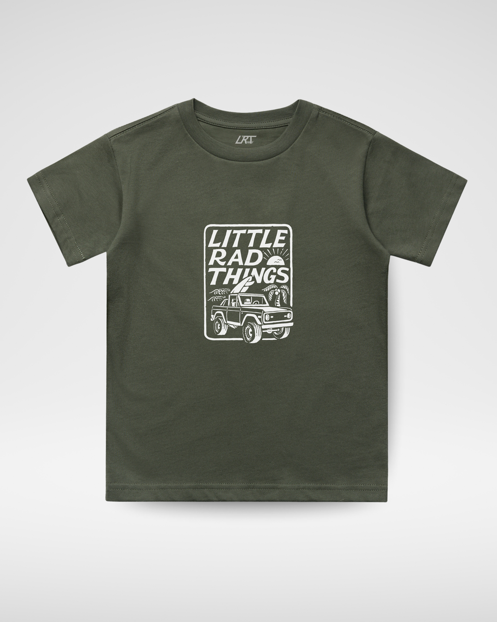 THE BRONCO LITTLE RAD THINGS TEE - OLIVE