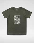 THE BRONCO LITTLE RAD THINGS TEE - OLIVE