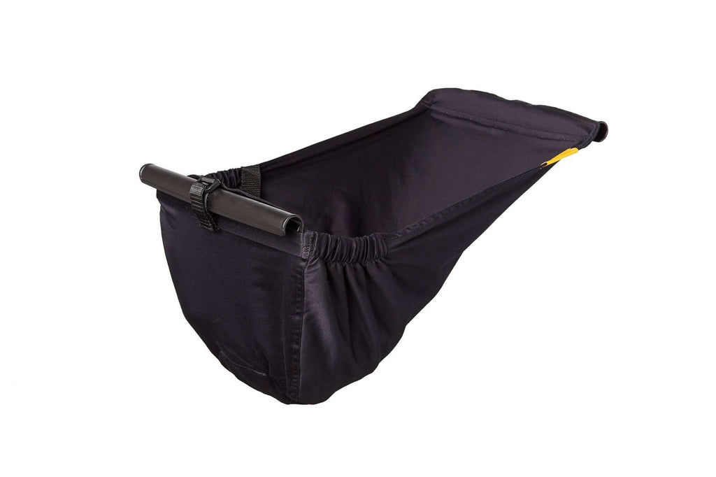 Baby Shopping Cart Hammock | Black Fabric - 97% cotton