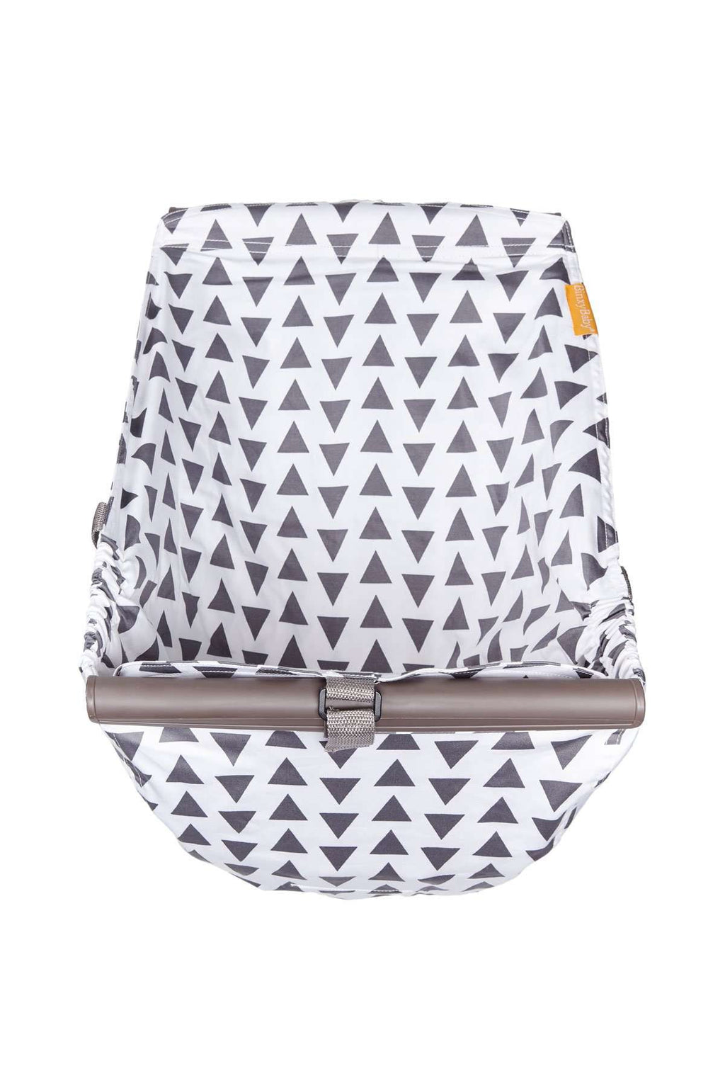 Baby Shopping Cart Hammock | Triangles - 97% cotton