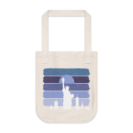 Statue of Liberty Organic Tote Bag - The Peony Haus