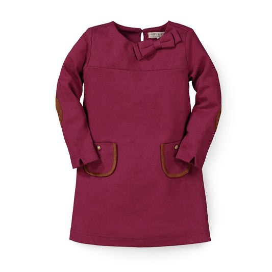 Quilted Ponte Riding Dress - Baby